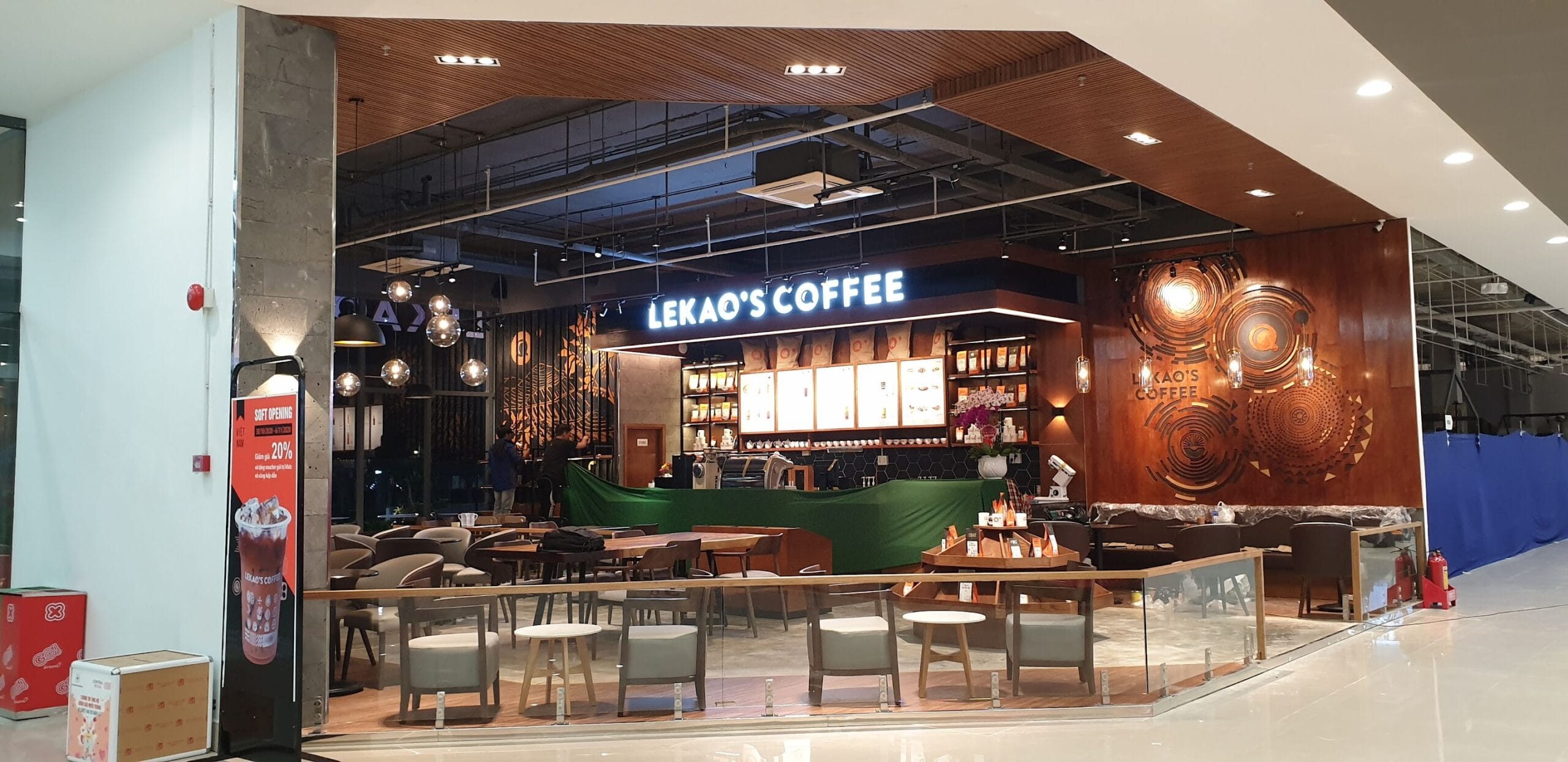 thiết kế Lekao bến tre, cà phê đẹp bến tre