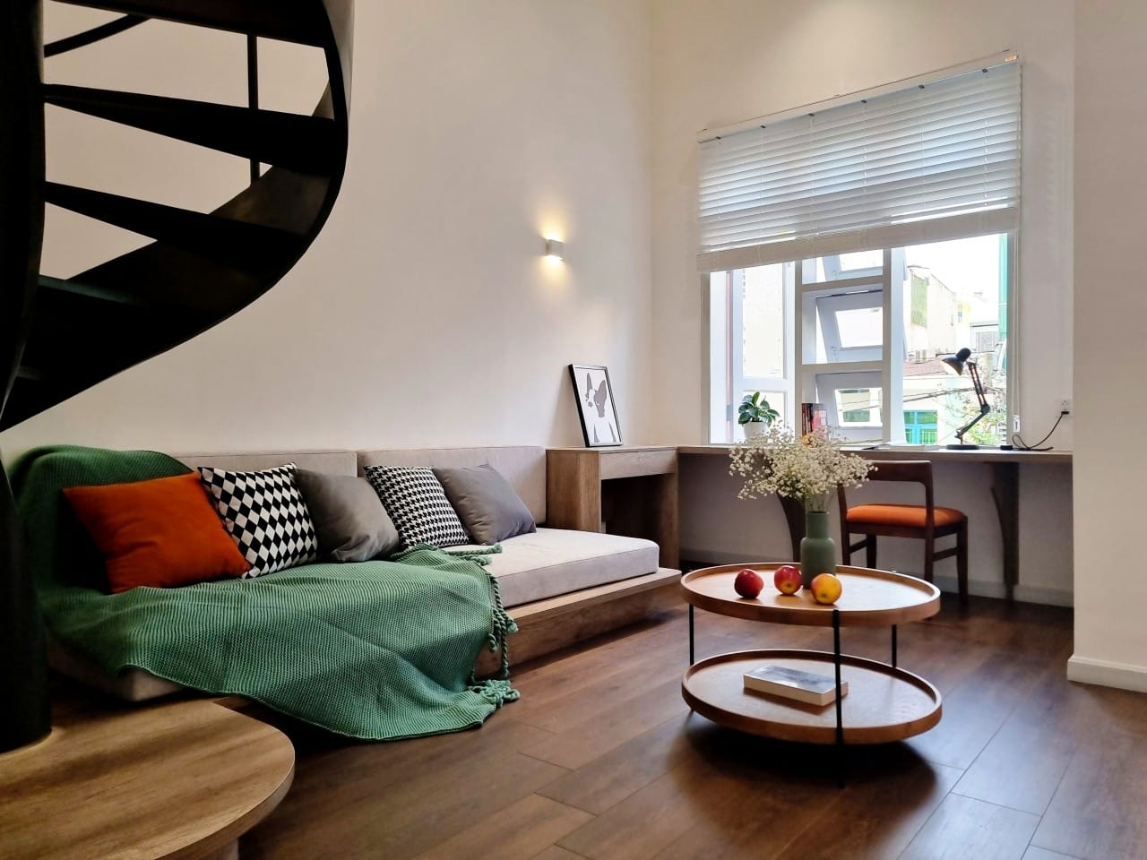 Trang chủ 17 thiết kế thi công căn hộ dịch vụ quận 7, kin wander tân phong