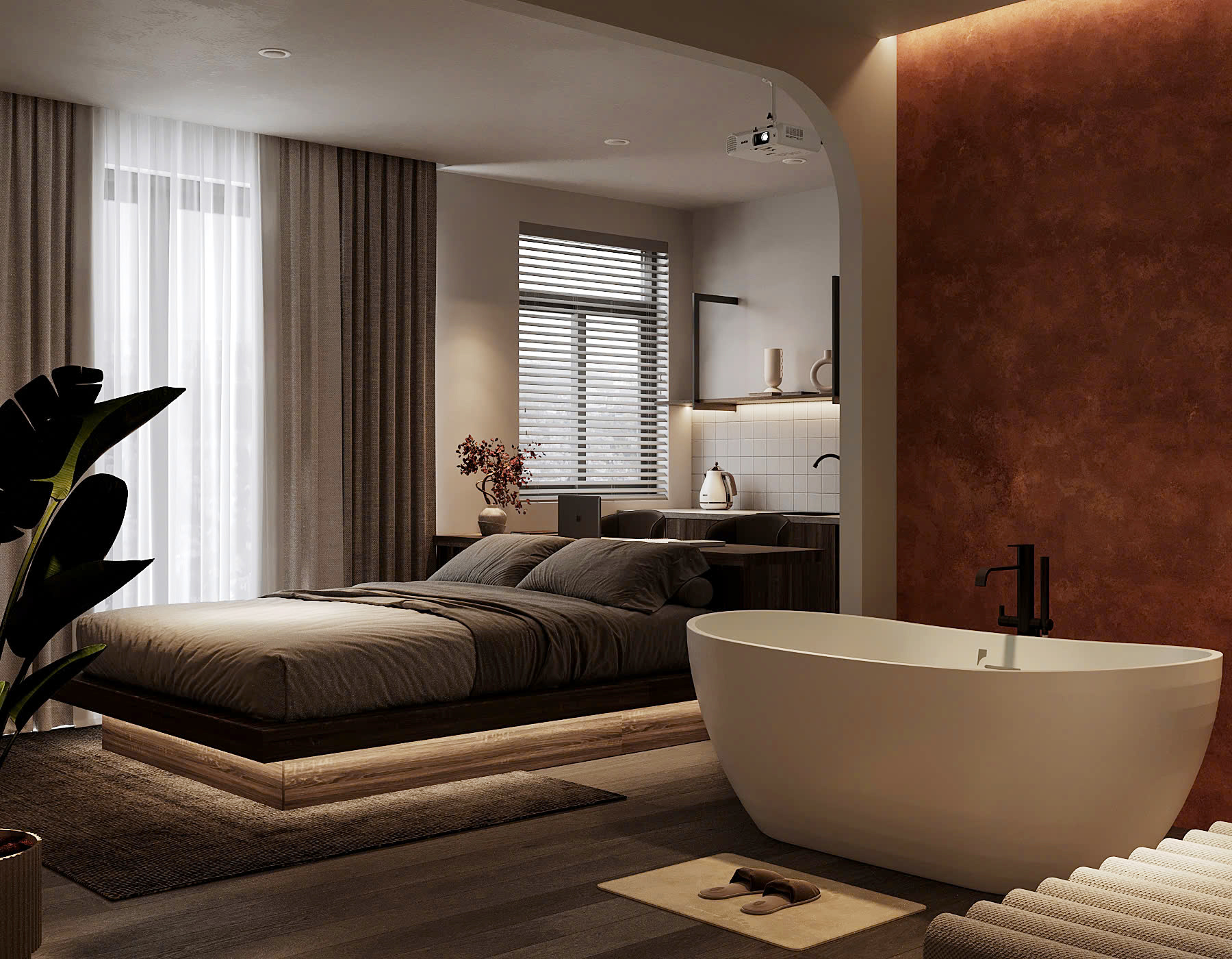 thiết kế thi công căn hộ dịch vụ đẹp quận 10